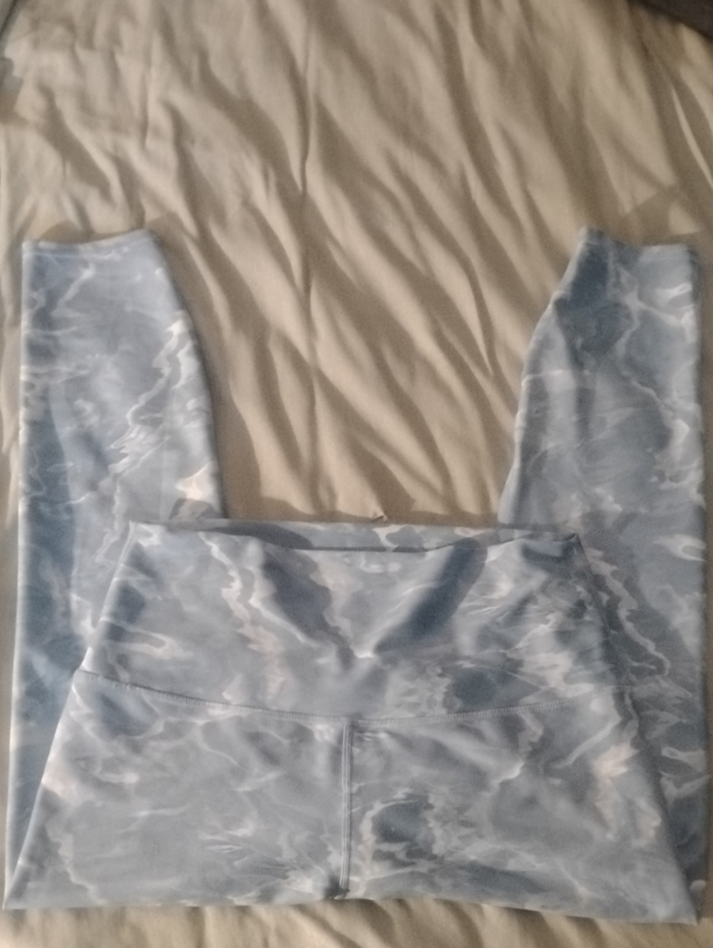 RBX Light Blue Marble Print Leggings